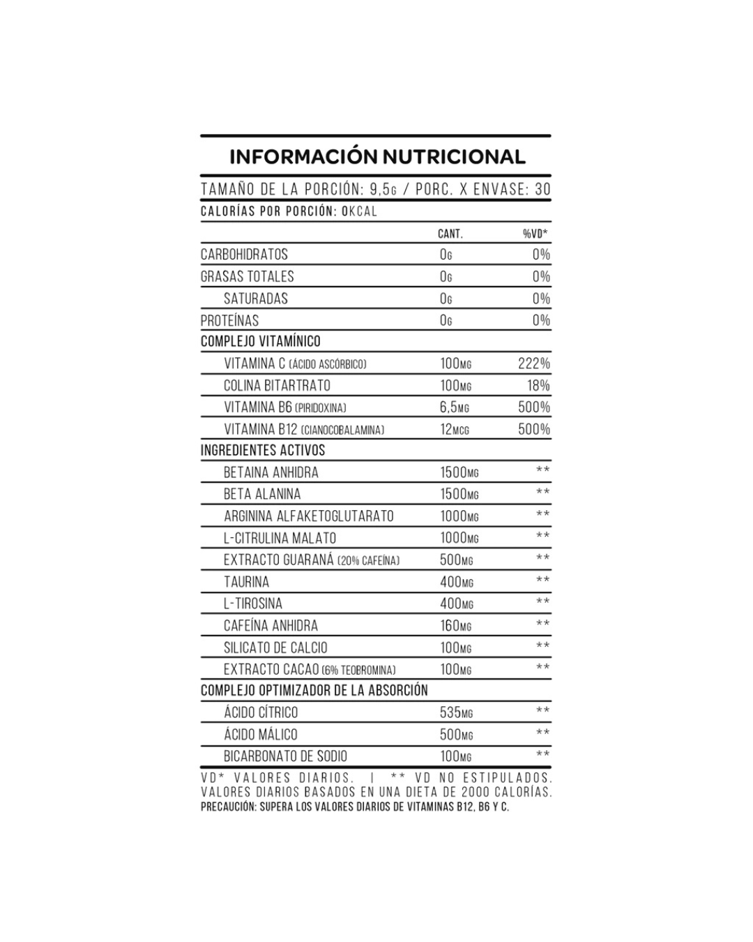 Pre-Entreno Pump V8 285g - Watermelon | Máximo Bombeo Muscular + Energía Enfocada | Star Nutrition